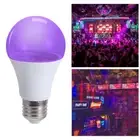 360 Glow UV Light Bulbs Purple Black Light Bulb Bar Decoration