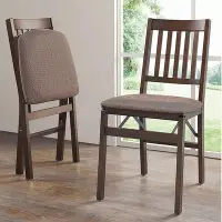 在飛比找Yahoo!奇摩拍賣優惠-實木 折疊椅 2入 高級有質感 餐椅 美國品牌 Stakmo