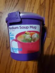 [Sistema] Microwave Soup Mug 22.1 oz Cup Medium BPA Free Microwaveable Blue