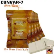 CONVAR-7 Energy Bar Emergency Survival Food Snack 120g Box of 9 Pocket Peanut