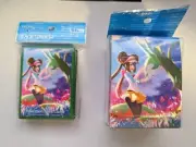 Pokemon Official Deck Sleeves & Case Serperior & Rosa 64 Ct Sleeves - US Seller