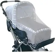 GREENADSCAPE White Encryption Net Travel Stroller Carrier Pram Seat for Gnat Inflatable Portable Play Gym Canopy Nappies Cot Fly