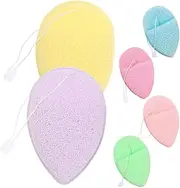 WOONEKY 6 Pack Facial Cleanser Brush Gentle Exfoliating Sponge for Skin Face Sponges Rich Foam for Deep Cleansing Australian Made