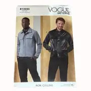 Vogue Sewing Pattern Mens Jacket By Ron Collins R12223 Stylish Design AA 34-42