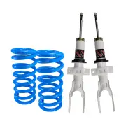 Front Raised Gabriel Ultra PLUS Shocks Lovells Springs for Volkswagen Amarok 2H
