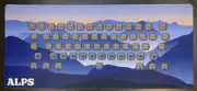 Vintage Keyboard Alps SKCM SKCL Custom Mechanical Deskmat Desk Mat Mousepad