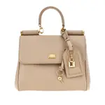 [DOLCE & GABBANA] DOLCE & GABBANA Plongé leather 'My Sicily' bag Woman One Size One Size Grey