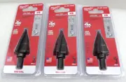 Lot Of 3 Milwaukee 48-89-9209 Jam Free Step Drill Bit #9 7/8”-1 1/8”