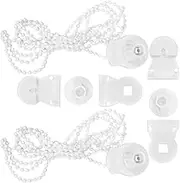 ULDIGI 2Sets Roller Blind Repair Kit Roller Blind Fitting Accessories Curtain Roller Parts for Easy Installation for Home and Office Window Treatments