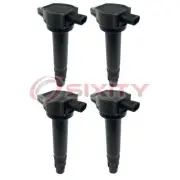 4 pc Hitachi Ignition Coils for 2007-2010 Chrysler Cirrus 2.4L L4 Spark Plug sf (for: Chrysler)
