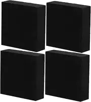 iplusmile 4pcs Thick Anti-Slip Rubber Mats for Outside Vibration Pads for Washers Exercise Machines Noise Reduction