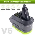Adapter For Ryobi 18V Battery Converter To For Dyson V6 V7 V8 Cleaner Battery