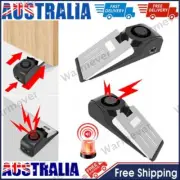 1-2X Portable 120dB Door Stop Alarm Door Lock Home Travel Security Safety System