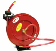 25FT 3/8" ID RETRACTABLE AIR HOSE WITH REEL HOSE AUTO REWIND AIR HOSE