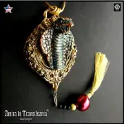 Talisman Protection Amulet Pendant Magic Wicca Ritual Egyptian Spell Snake Cobra