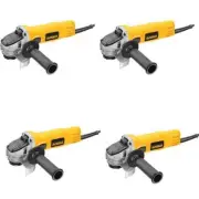 Dewalt Angle Grinder Small 7Amp Lock On Switch Corded 12000Rpm+1TouchGuard 4Pack