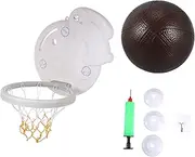 1Set Punch Indoor Basketball Frame for Wall Mounted Basketball for Home Easy Installation Smooth Surfaces Design for Active Play Great Present Idea