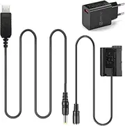 USB? 5V-DC8.4V Drive Cable is + EN-EL15 MB-D15 Battery Box EP-5B DC Lotus Root Device + 5V3AUSB Power Adapter Compatible Model Number Nikon V1 D7500 D7200 D7100 D810 D800E D750 D610