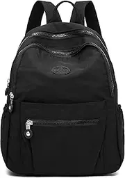[Pealwel] Mini Backpack Purse for Women,Small Nylon backpacks for Ladies Backpacks Women Anti Theft Travel Bag
