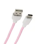 2m USB-C Cable - Pastel Rainbow