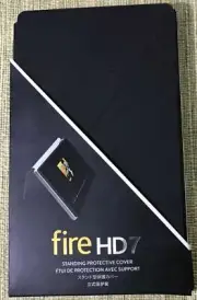Standing Cover For Amazon Fire HD7 4th Generation, Black, New