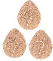 Gogogmee Ft Material Face Cleansing Sponges 3pcs Face Scrubbers for Gentle Thorough Cleaning
