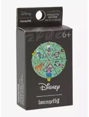 Loungefly Disney Mickey Mouse Friends Sensational 6 flower blind box enamel pin