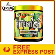 FACTION LABS ATTENTION CHEAT MODE 25 SRV//C4 WAR ENERGY PRE WORKOUT EXPRESS POST