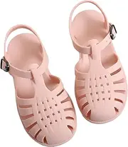 [Legou] Children's sandals soft bottom hollow out flat shoes toddler shoes