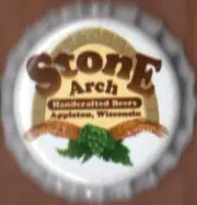 USA Plastic Lined Beer Crown Bottle Cap: Stone Arch Brewing