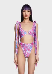 [Rave After Rave] Cosmo Garden Fringe Bodysuit