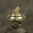 Decor Incense Burner Attractive Brass Censer Decoration Fine Workmanship