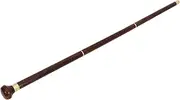 Healeved Men's Hiking Cane 3 Sections Lightweight Anti-Skid and Comfortable Walking Stick for Seniors and Travelers