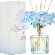COCORRÍNA Reed Diffuser Set- Cashmere Vanilla Flower with 8 Sticks, Home Fragrance Reed Diffuser for Home Bedroom Office Bathroom Shelf Decor (Master Collection)