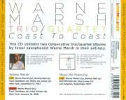 WARNE MARSH TRIO AND QUARTET COAST TO COAST NEW CD