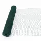 AMUCOLO Wire Fencing 157? Outdoor Poultry Netting Chicken Coop Anti-Rust Green
