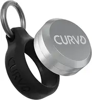 CURVD Premium Carrying Case - Durable Travel Keychain Container, Small Waterproof Holder for Earplugs, Pills, Coins Compatible with Loop, Eargasm & Vibes, or Compact Mini Purse Pill Box Container
