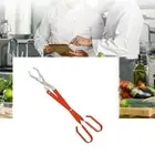 Log Tongs Fireplace Poker Wood Tongs for Fireplace BBQ Camping Grill Fire Tool