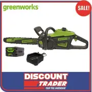 Greenworks Pro 60V 4.0Ah Brushless Lithium-Ion Cordless 16" Chainsaw Combo Kit