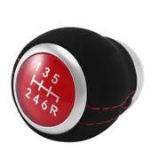 6 Speed Car Manual Transmission Shift Knob Gear shift knob For Subaru Impreza WRX STI Outback Forester 2009-2019 Black Red