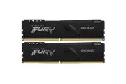 Kingston Fury Beast 16GB DDR4 Desktop RAM Kit - Black 2x 8GB - 3200MHz - CL16 -