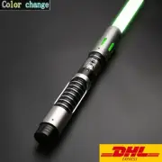 Star Wars Cosplay Lightsaber Luke Skywalker Jedi RGB Laser Force FX Heavy Metal