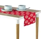 Hearts in Bloom Red Table Runners - 12"x72" or 14"x108"
