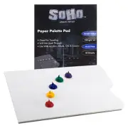 SoHo Urban Artist Paper Palette Pads - No Thumb Hole - 9 x 12