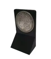 Silver Dollar (Morgan, Ike, Peace 38mm) Upright Vertical Display Holder USA Made