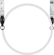 H!Fiber White SFP+ Cable, 10G SFP+ DAC, 1M(3.3ft), Passive Direct Attach Copper Twinax Cable for Cisco SFP-H10GB-CU1M, Ubiquiti UniFi UC-DAC-SFP+, TP-Link, Meraki, Mikrotik, Intel, Fortinet, Netgear
