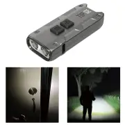 NITECORE TIP SE 700LM P8 Dual Light LED Keychain Flashlight Type-C Rechargeable QC Every Day Carry Mini Torch