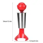 Household Electric Stainless Steel Double-headed Milkshake Maker Coffee Foaming