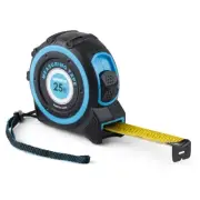 Tape Measure 25FT with Fractions 1/8, Retractable Measuring Tape, Easy to Rea...