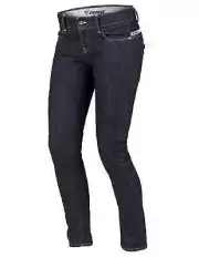 NWT Dainese D19 Denim Lady Motorcycle Riding Jeans Black Sz 29